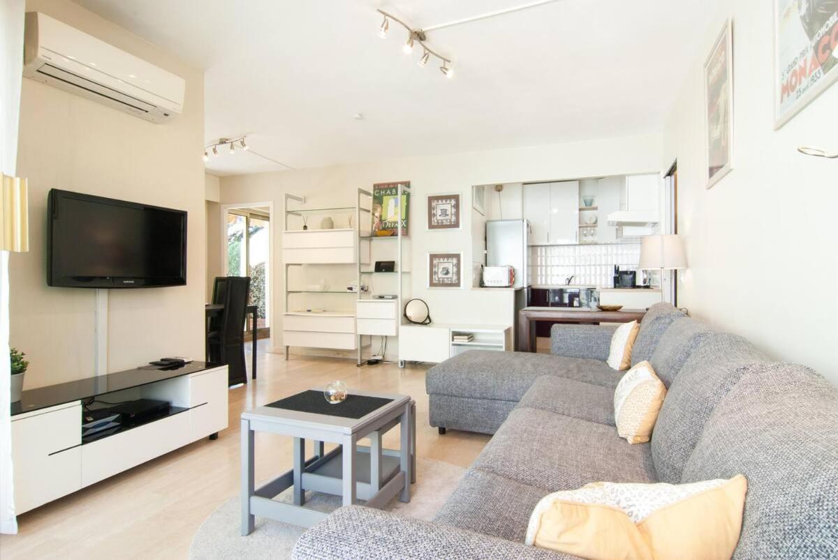 Elegant Apt W/2 Terraces/Mins To Beach & Shops アンティーブ エクステリア 写真