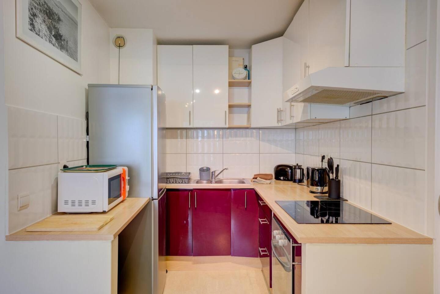Elegant Apt W/2 Terraces/Mins To Beach & Shops アンティーブ エクステリア 写真